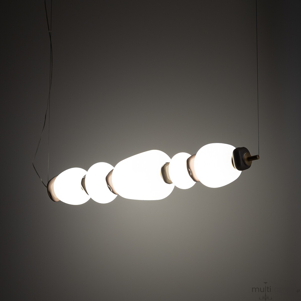 Ceramic lampa wisząca LED 26W 3000K złoty 11699