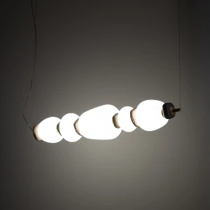 Ceramic lampa wisząca LED 26W 3000K złoty 11699