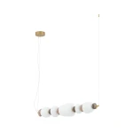 Ceramic lampa wisząca LED 26W 3000K złoty 11699