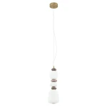 Ceramic lampa wisząca LED 19W 3000K złoty 11701