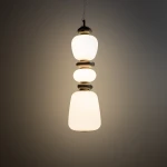Ceramic lampa wisząca LED 19W 3000K złoty 11701