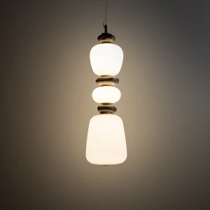 Ceramic lampa wisząca LED 19W 3000K złoty 11701
