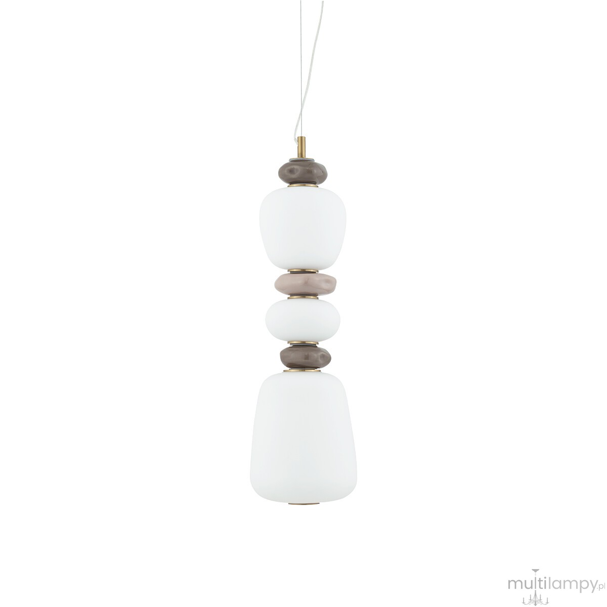 Ceramic lampa wisząca LED 19W 3000K złoty 11701