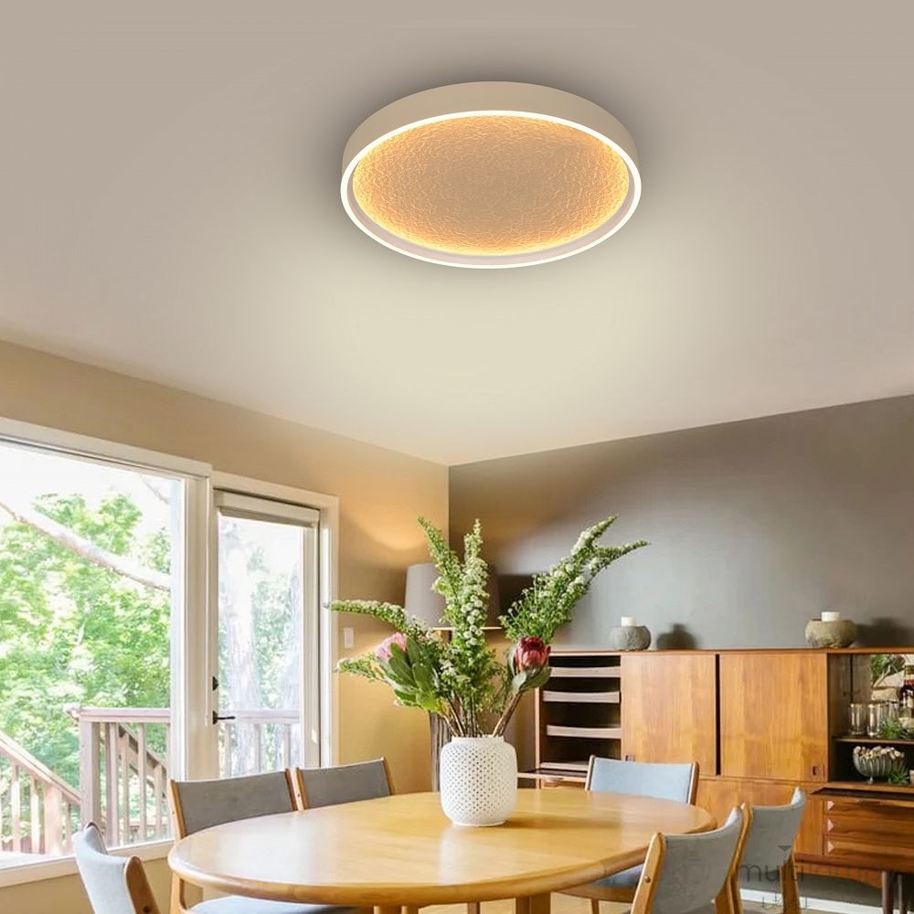 Bormes plafon LED 60W piaskowy złoty 9069-113L