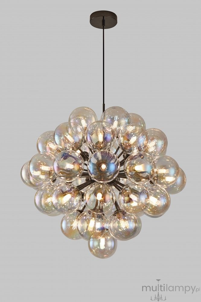 Portofino lampa wisząca 44xG9 czarny chrom 5079-4405