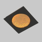 Toulon kinkiet LED 12W czarny złoty 4044-204S