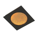 Toulon kinkiet LED 12W czarny złoty 4044-204S