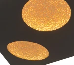 Toulon kinkiet 2xLED 36W czarny złoty 4044-304