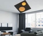 Toulon kinkiet 2xLED 30W czarny złoty 4044-304M