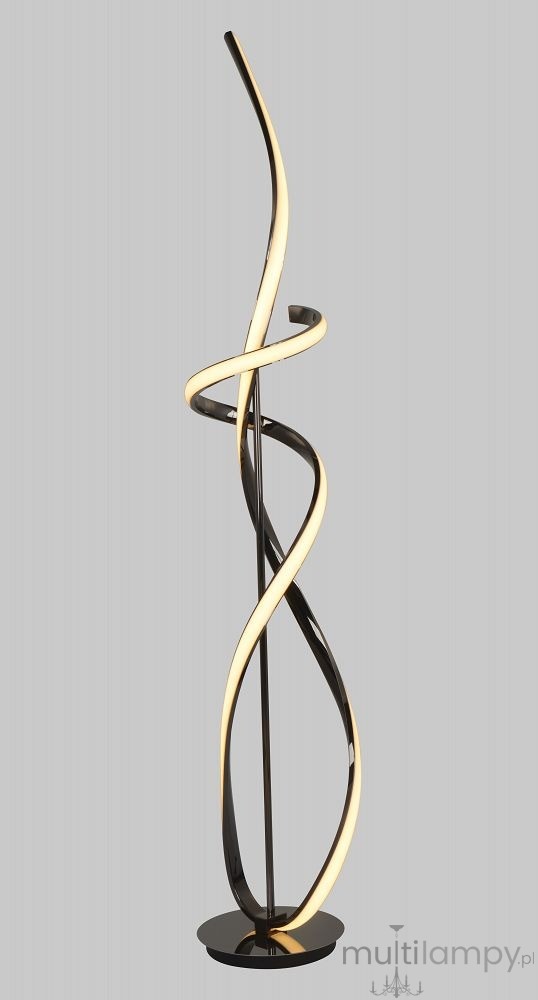 Bandol lampa podłogowa LED 42W czarny chrom 3064-105