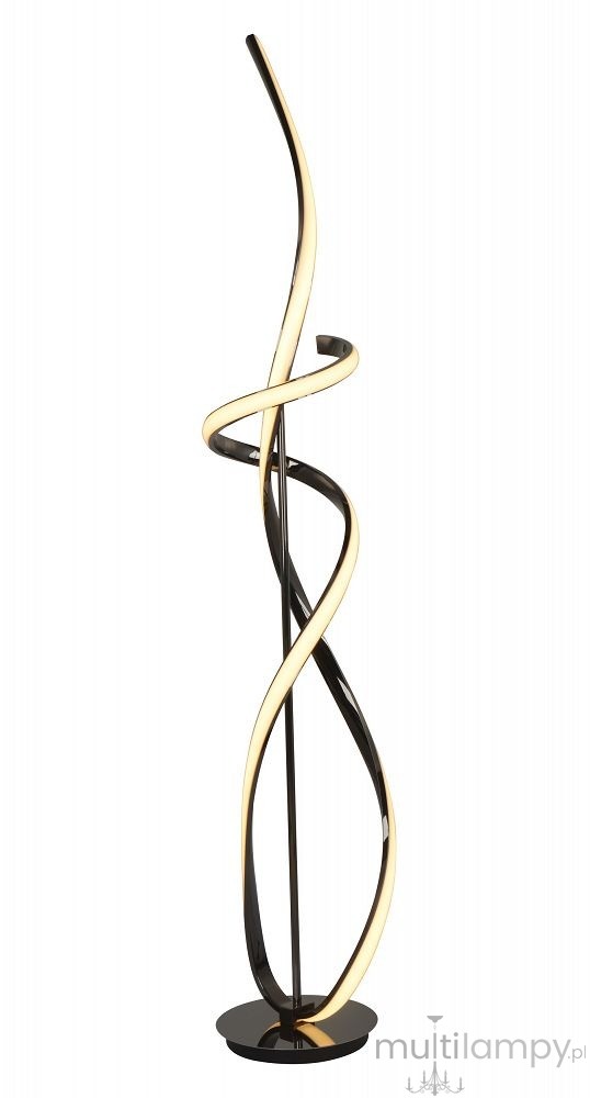 Bandol lampa podłogowa LED 42W czarny chrom 3064-105