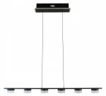 Cassis lampa wisząca 6xLED 33W czarny chrom 7066-702