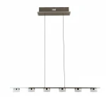 Cassis lampa wisząca 6xLED 33W nikiel 7066-703