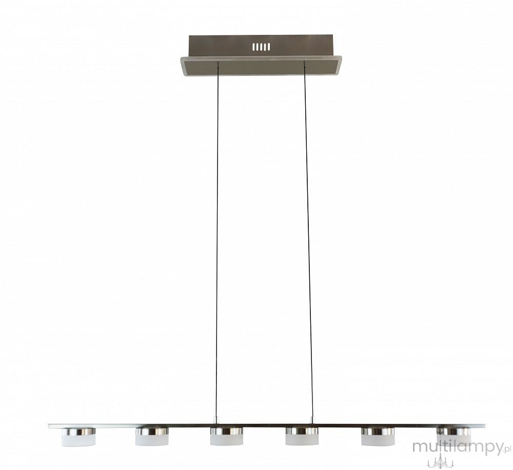Cassis lampa wisząca 6xLED 33W nikiel 7066-703