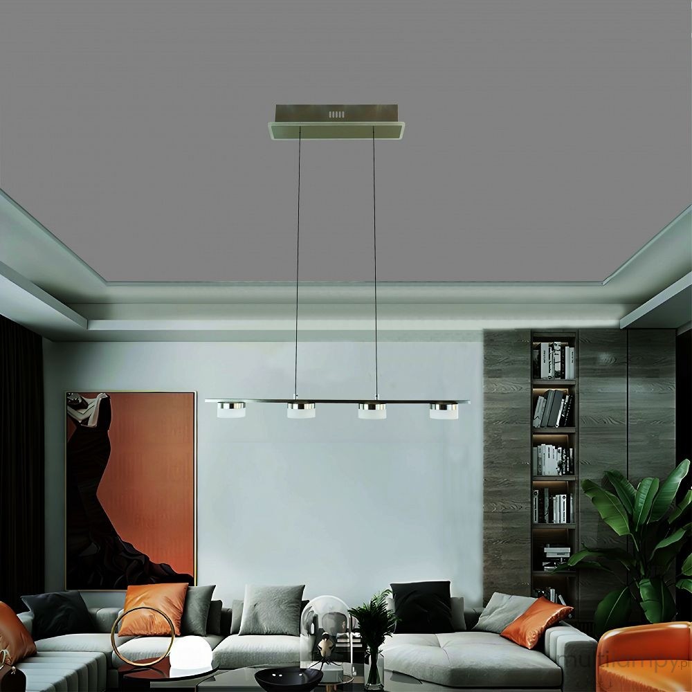 Cassis lampa wisząca 4xLED 24W nikiel 7066-503