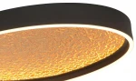 Bormes plafon LED 40W czarny złoty 9069-102