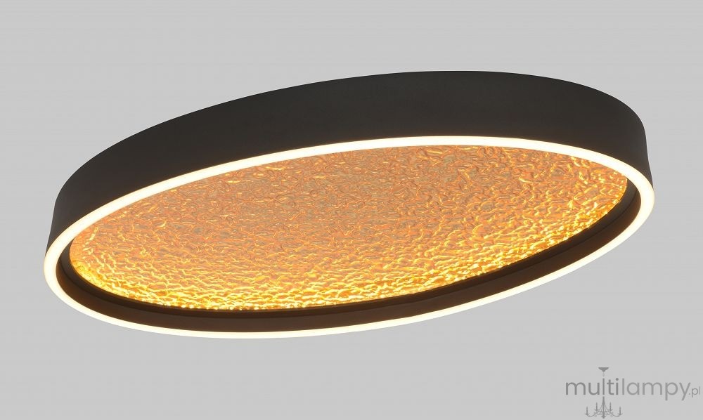 Bormes plafon LED 40W czarny złoty 9069-102