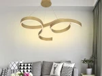 Martialo lampa wisząca LED 48W złota 6213-0115