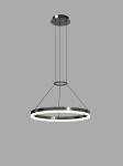 Perpignon lampa wisząca LED 30W czarny chrom 6049-0110