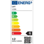 Erik LED D25 plafon z czujnikiem ruchu IP44/12W/4000K biały