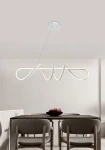 Trevance lampa wisząca LED 72W szara 6203-0106L