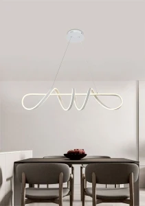 Trevance lampa wisząca LED 72W szara 6203-0106L