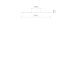 Giavellotto S lampa sufitowa LED 18W 3000K czarny 11886