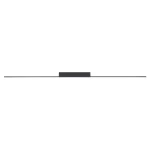 Giavellotto L lampa sufitowa LED 31W 3000K czarny 11888