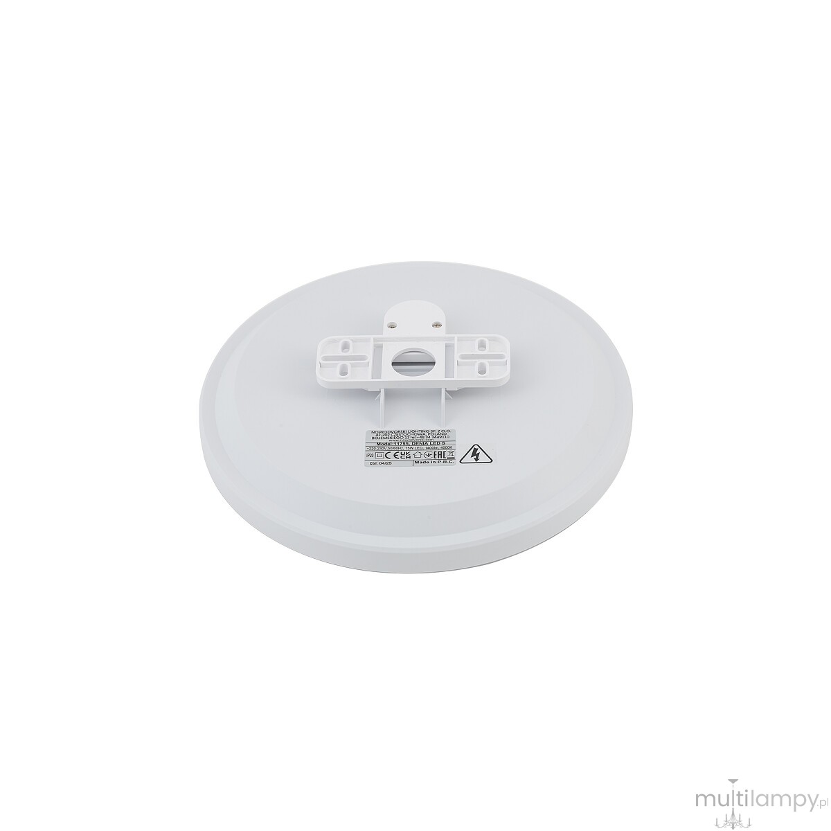 Denia S plafon LED 15W 3000K biały 11754