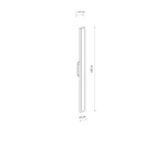 Isla H100 kinkiet elewacyjny LED 22W 3000K IP54 beżowy 11554
