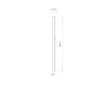 Demi M kinkiet elewacyjny LED 18W 3000K IP54 beżowy 11556