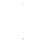 Demi L kinkiet elewacyjny LED 24W 3000K IP54 beżowy 11560