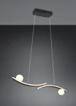 Napoli lampa wisząca 4xLED 27W CCT czarna 337910232