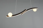 Napoli lampa wisząca 4xLED 27W CCT czarna 337910232