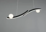 Napoli lampa wisząca 4xLED 27W CCT czarna 337910232