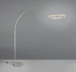 Amador lampa podłogowa LED 21W CCT nikiel 442410107