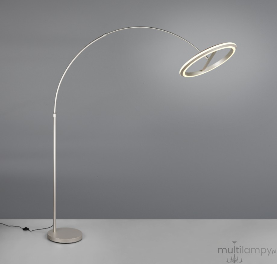 Amador lampa podłogowa LED 21W CCT nikiel 442410107