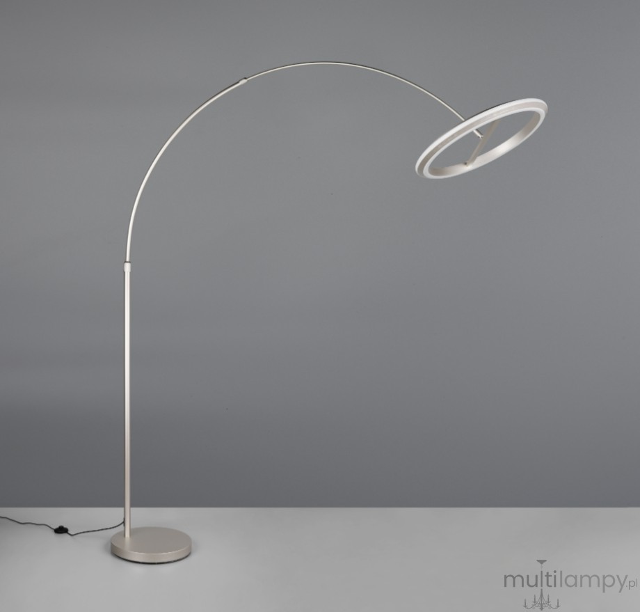 Amador lampa podłogowa LED 21W CCT nikiel 442410107