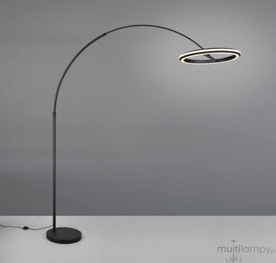Amador lampa podłogowa LED 21W CCT czarna 442410132