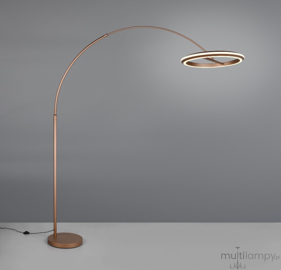 Amador lampa podłogowa LED 21W CCT kawowa 442410165