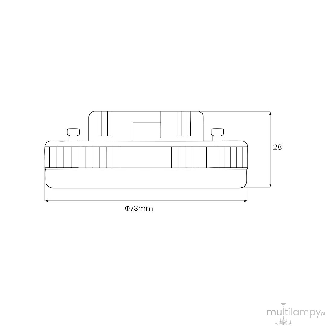 Żarówka LED GX53 8,5W CCT EKZA2463