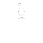 Aria S kinkiet elewacyjny LED 6W 3000K IP54 beżowy 11563