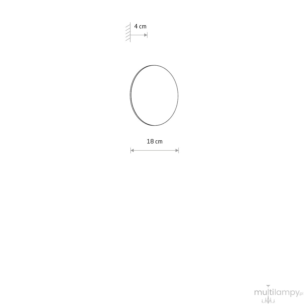 Aria M kinkiet elewacyjny LED 9W 3000K IP54 czarny 11565