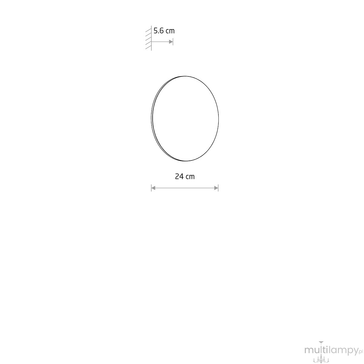 Aria L kinkiet elewacyjny LED 12W 3000K IP54 beżowy 11570