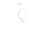 Aria L kinkiet elewacyjny LED 12W 3000K IP54 beżowy 11570