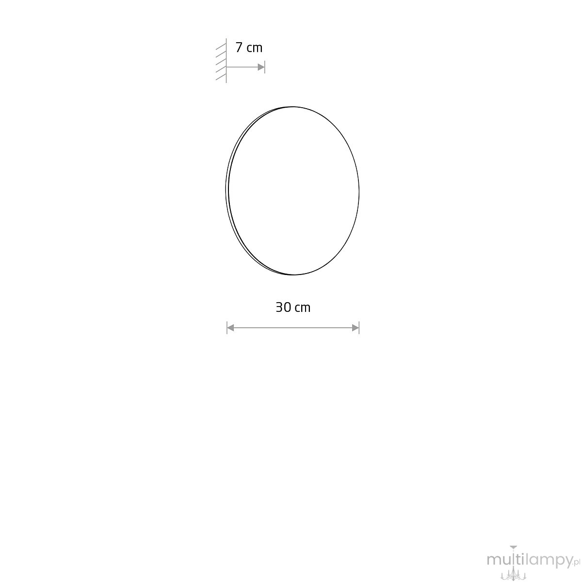 Aria XL kinkiet elewacyjny LED 15W 3000K IP54 beżowy 11573