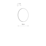Aria XL kinkiet elewacyjny LED 15W 3000K IP54 beżowy 11573