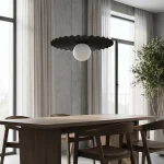 Umbra lampa wisząca 1xG9 czarna 1726/1