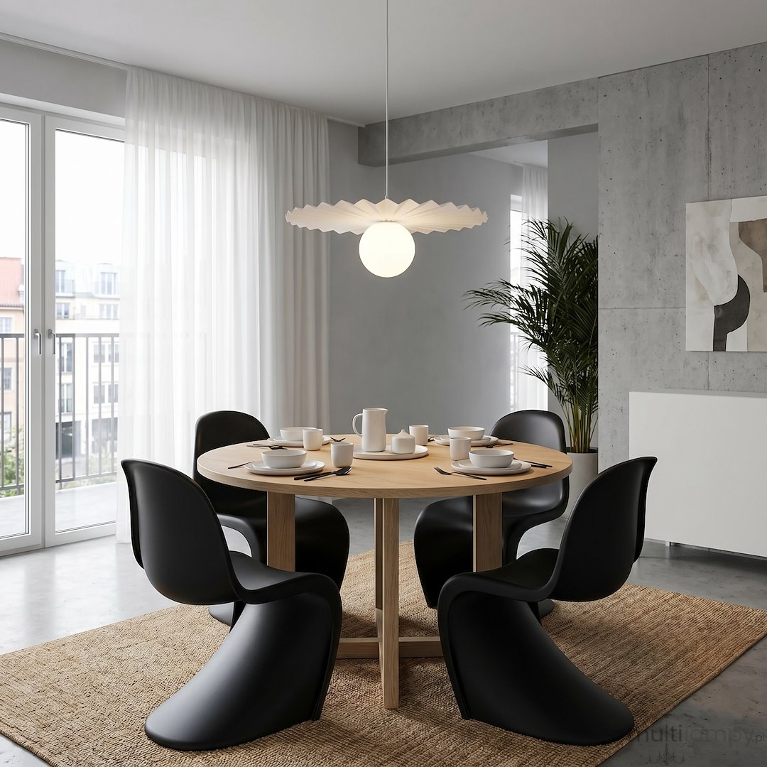 Umbra lampa wisząca 1xG9 biała 1727/1