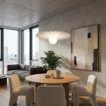 Umbra lampa wisząca 1xG9 biała 1727/1
